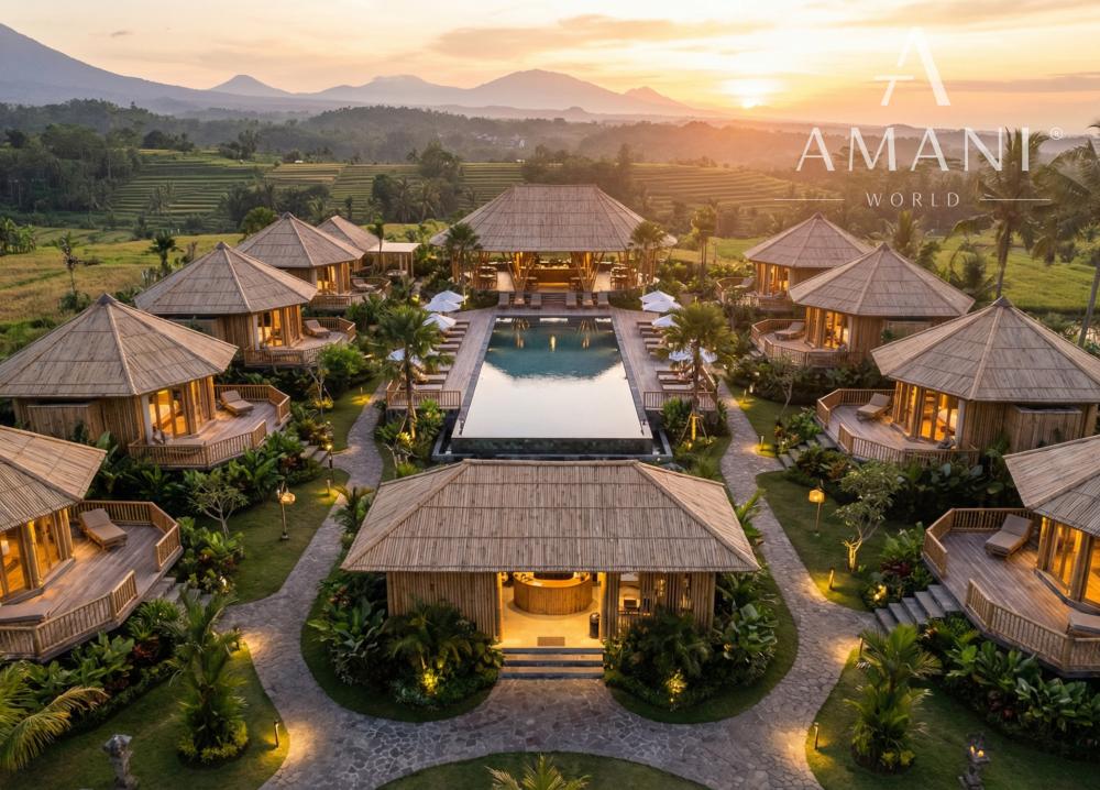 Rezortný projekt AMANI Nature Resort vily v oblasti Pupuan