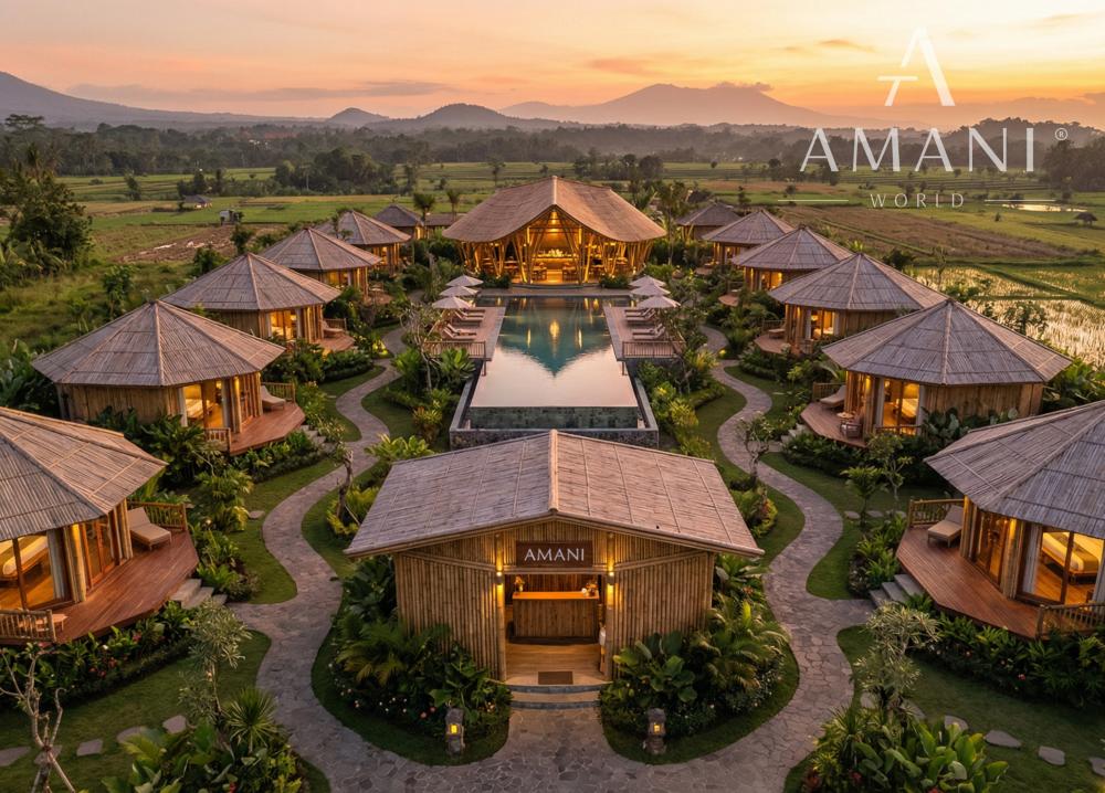 Rezortný projekt AMANI Nature Resort vily v oblasti Pupuan