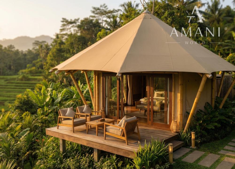 Rezortný projekt AMANI Nature Resort vily v oblasti Pupuan