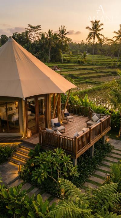 Rezortný projekt AMANI Nature Resort vily v oblasti Pupuan