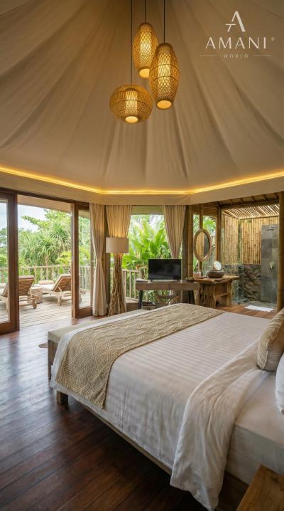 Rezortný projekt AMANI Nature Resort vily v oblasti Pupuan