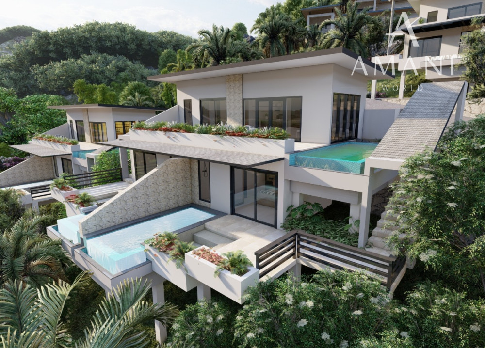 Apartmány a vily s výhľadom na oceán