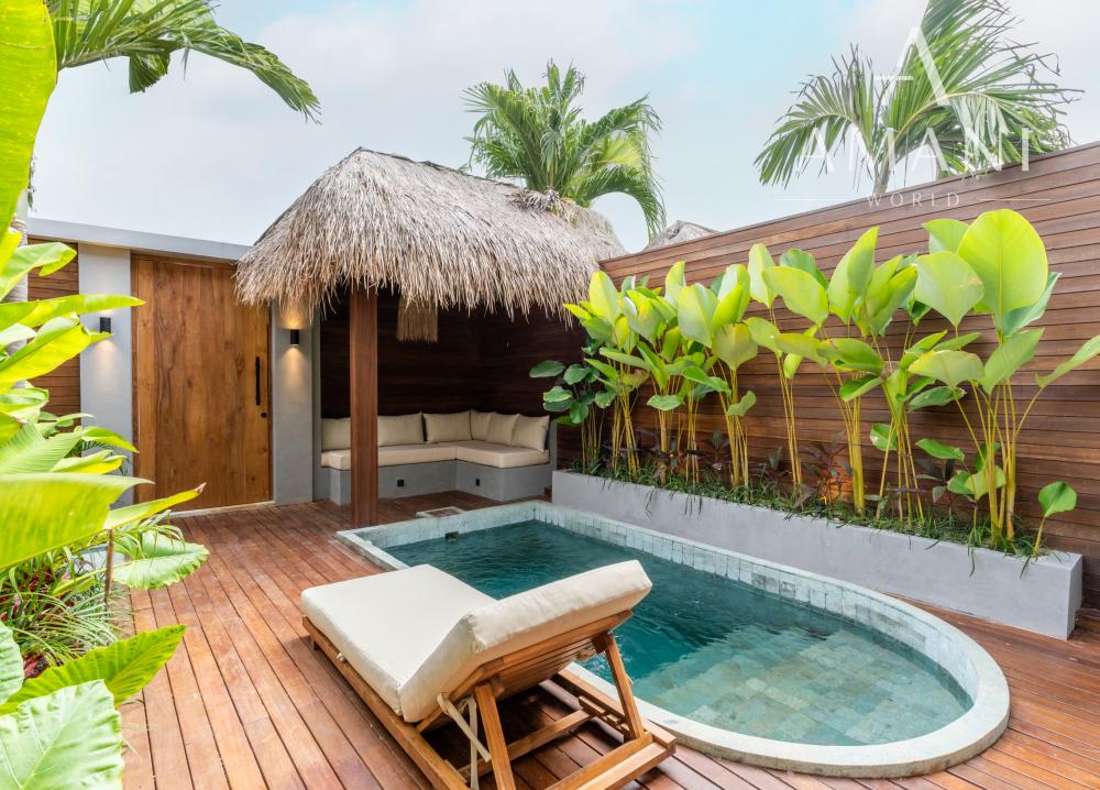 Hotová dizajnová vila s jednou spálňou a privátnym bazénom