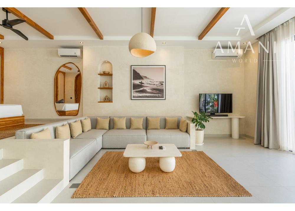 Hotová dizajnová vila s jednou spálňou a privátnym bazénom