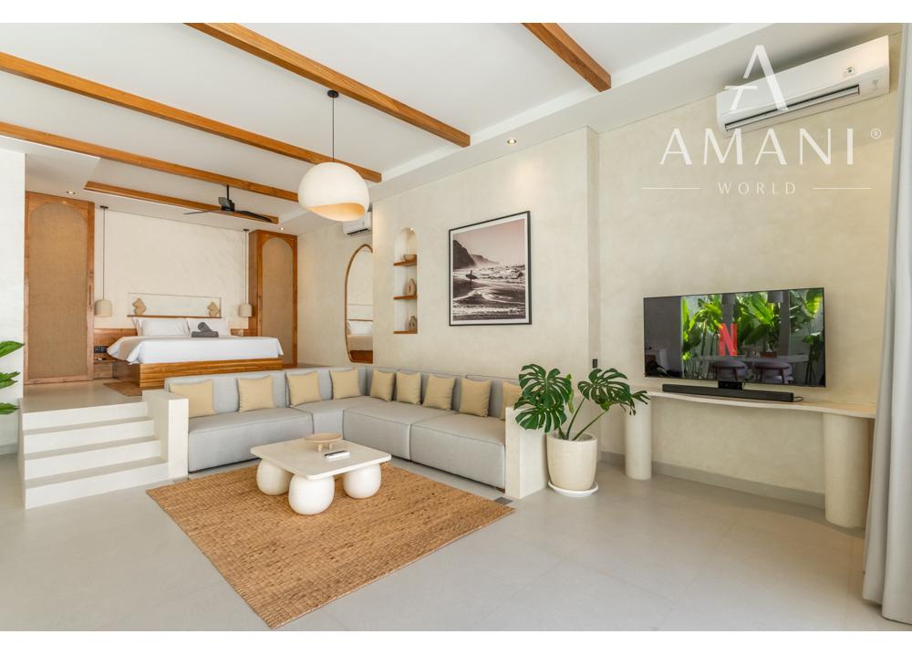 Hotová dizajnová vila s jednou spálňou a privátnym bazénom