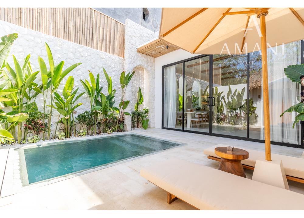 Hotová dizajnová vila s jednou spálňou a privátnym bazénom