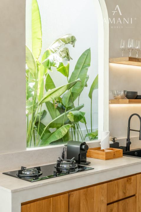 Hotová dizajnová vila s jednou spálňou a privátnym bazénom