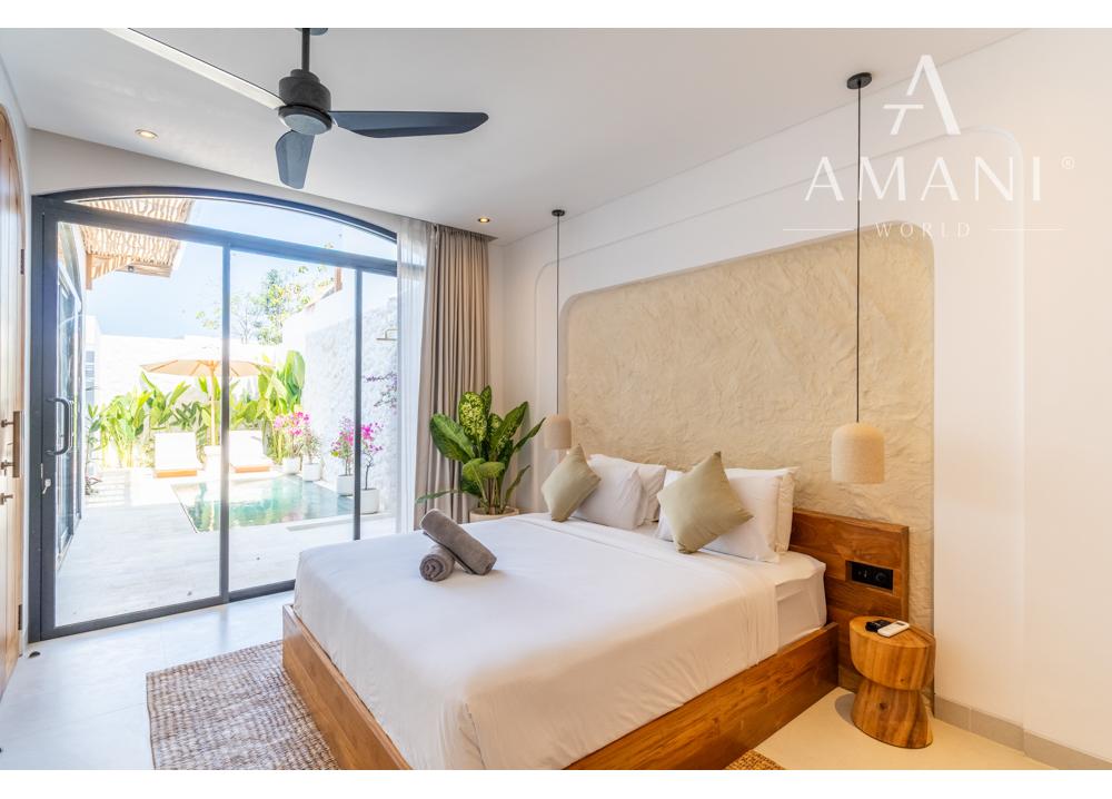 Hotová dizajnová vila s jednou spálňou a privátnym bazénom