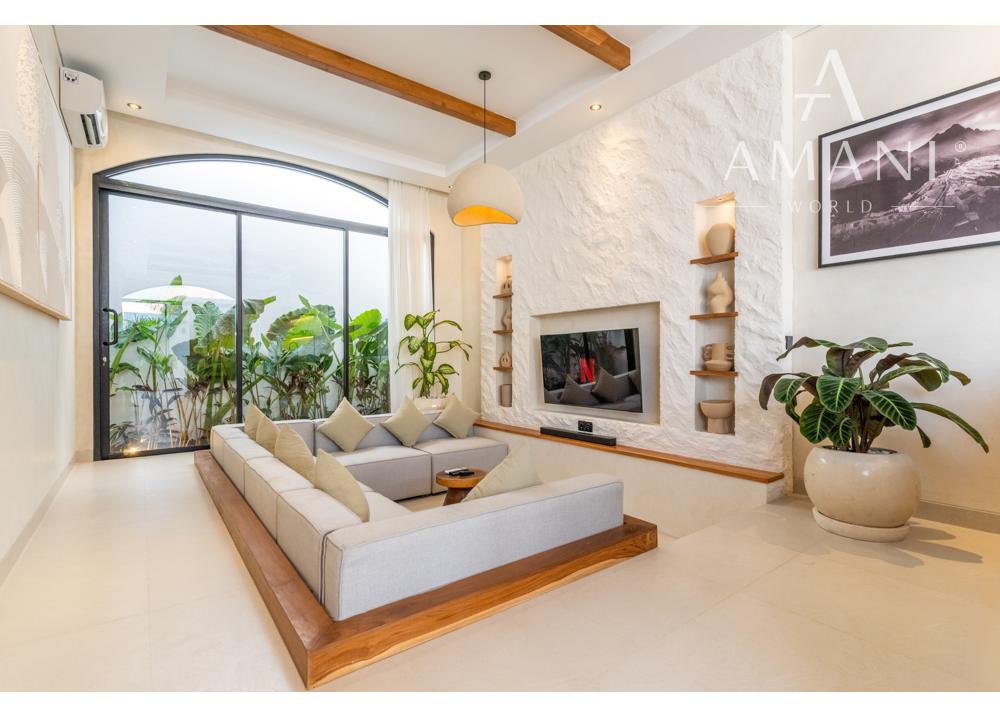 Hotová dizajnová vila s jednou spálňou a privátnym bazénom