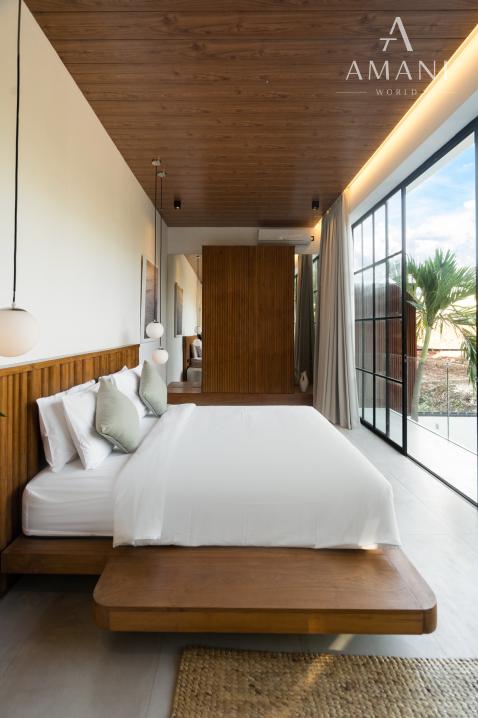 Dizajnérska vila s 2 spálňami v modernom balijskom štýle