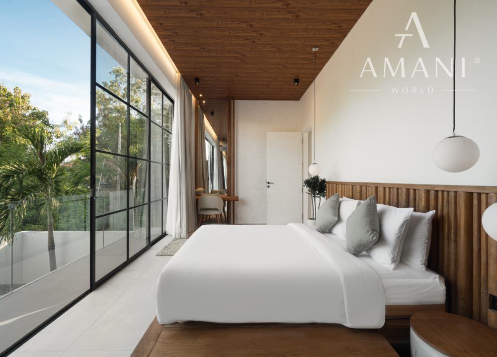 Dizajnérska vila s 2 spálňami v modernom balijskom štýle