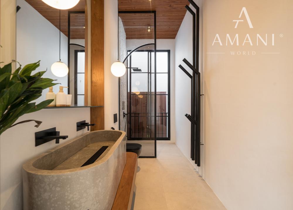 Dizajnérska vila s 2 spálňami v modernom balijskom štýle