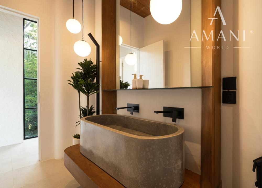 Dizajnérska vila s 2 spálňami v modernom balijskom štýle