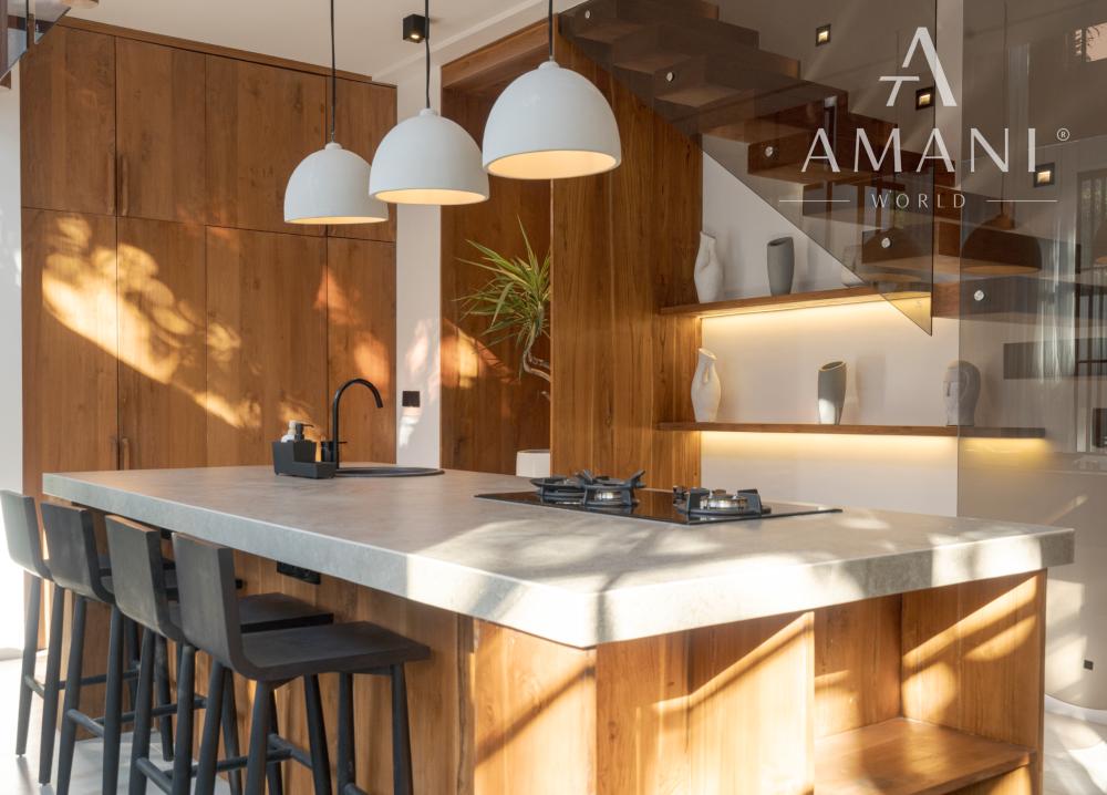 Dizajnérska vila s 2 spálňami v modernom balijskom štýle