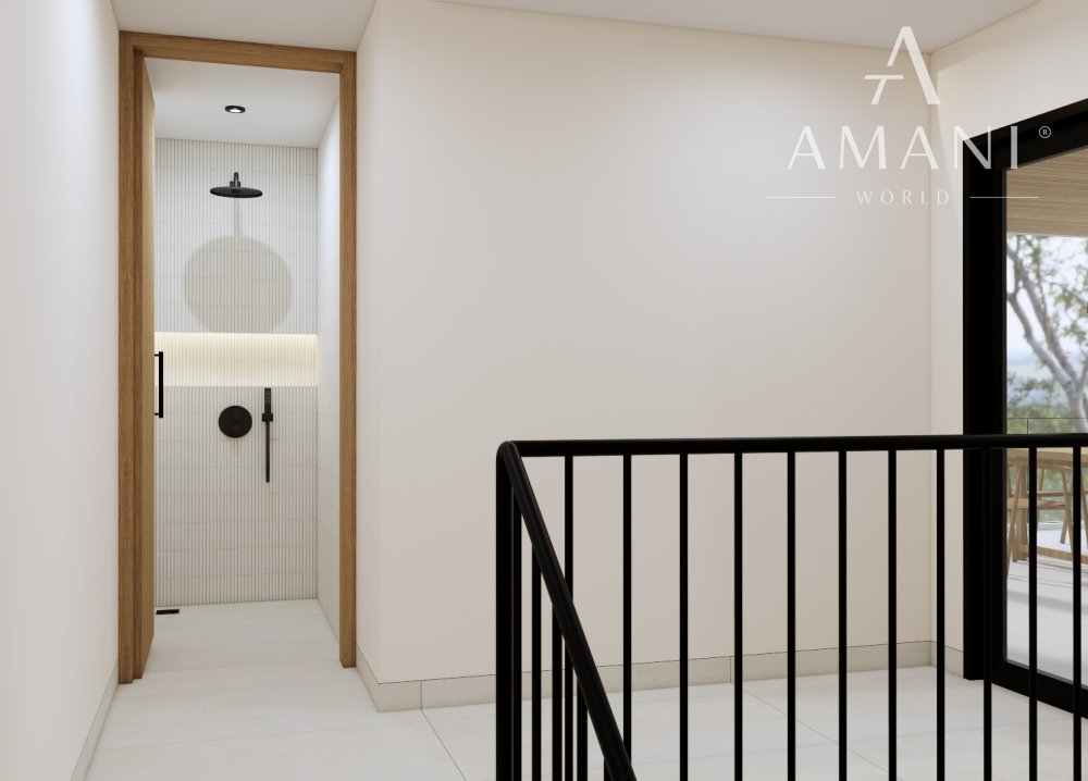 Moderná vila s výhľadom na oceán a súkromným wellness