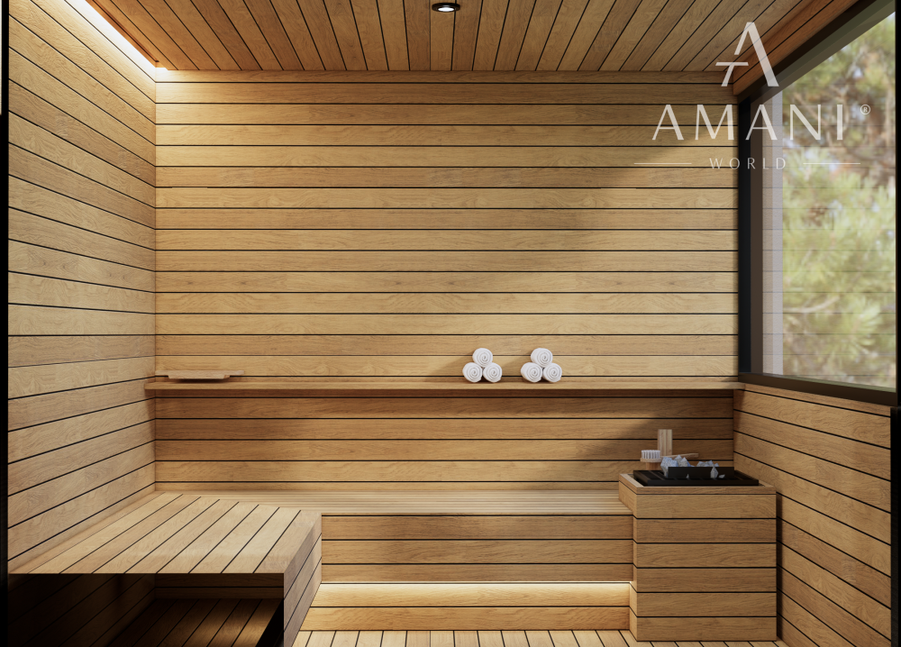 Moderná vila s výhľadom na oceán a súkromným wellness