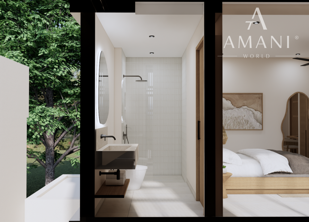 Moderná vila s výhľadom na oceán a súkromným wellness