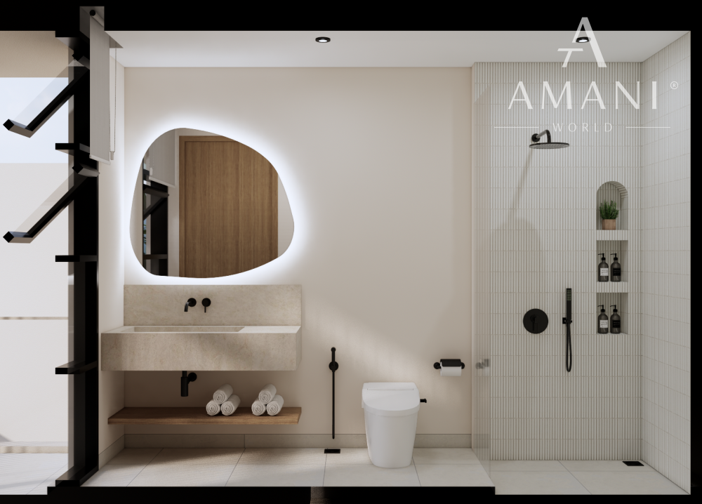 Moderná vila s výhľadom na oceán a súkromným wellness