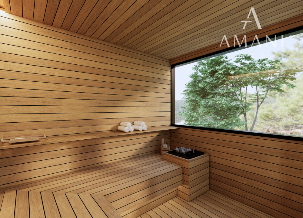 Moderná vila s výhľadom na oceán a súkromným wellness