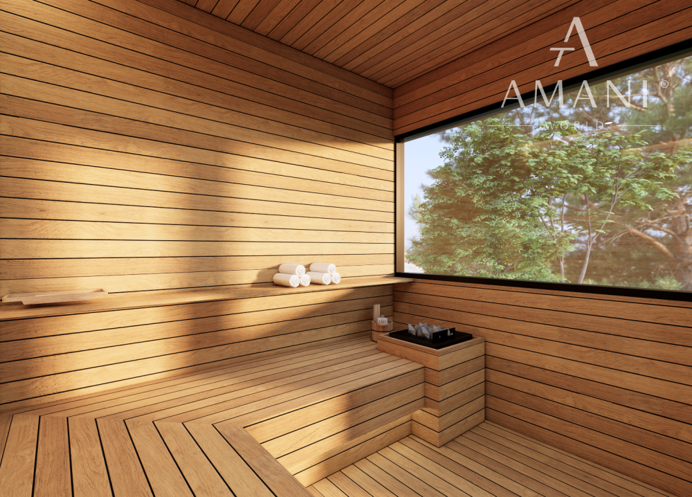 Moderná vila s výhľadom na oceán a súkromným wellness