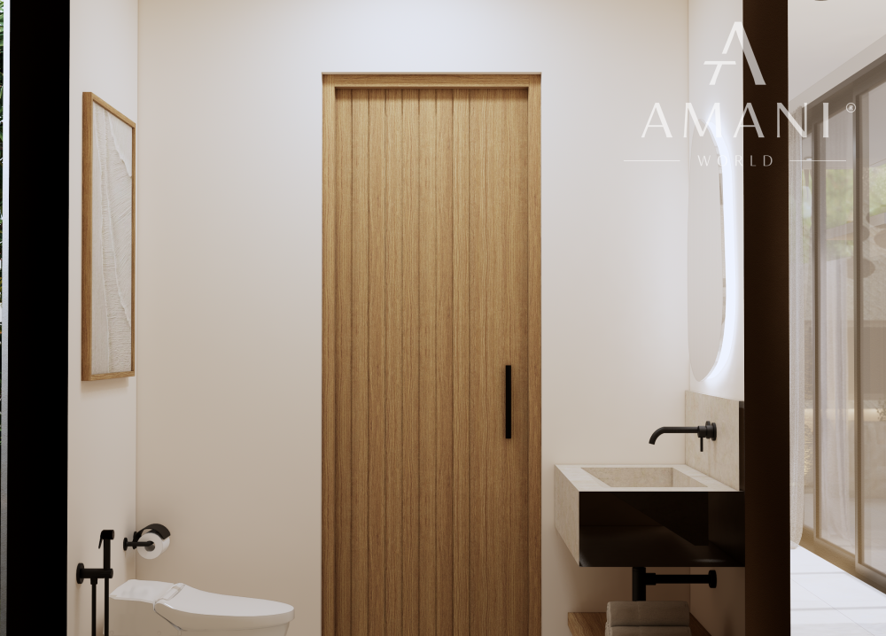 Moderná vila s výhľadom na oceán a súkromným wellness