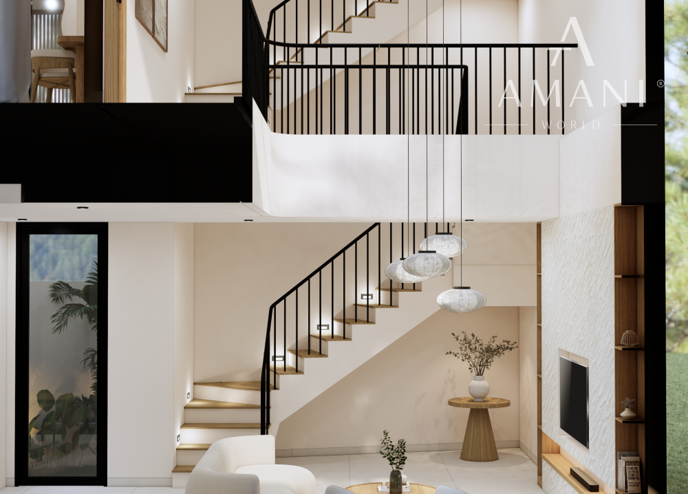 Moderná vila s výhľadom na oceán a súkromným wellness