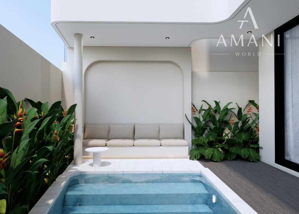 Moderná vila s výhľadom na oceán a súkromným wellness