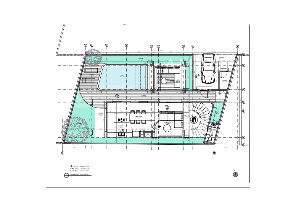 Luxusná vila s 2 spálňami a panoramatickou strechou
