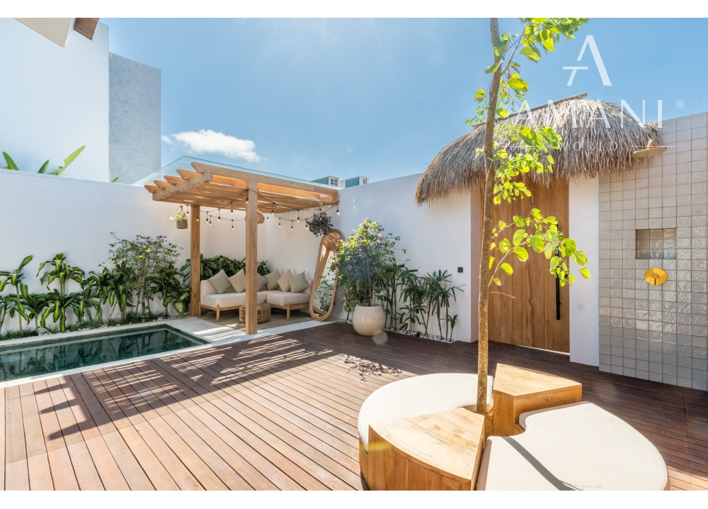 Hotová dizajnová vila s jednou spálňou a privátnym bazénom