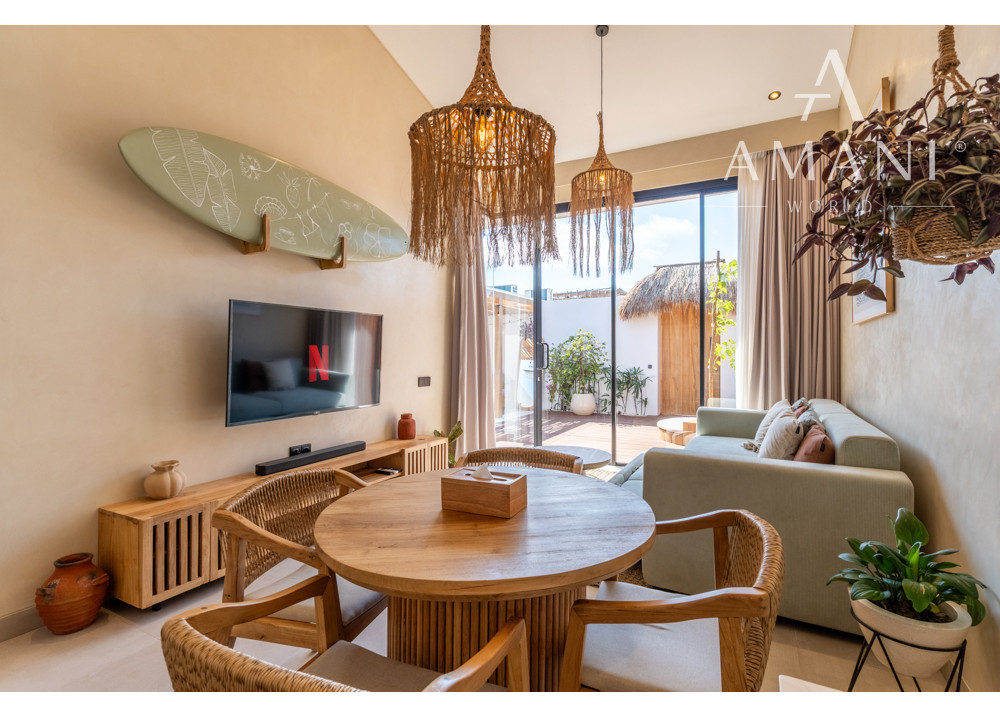 Hotová dizajnová vila s jednou spálňou a privátnym bazénom