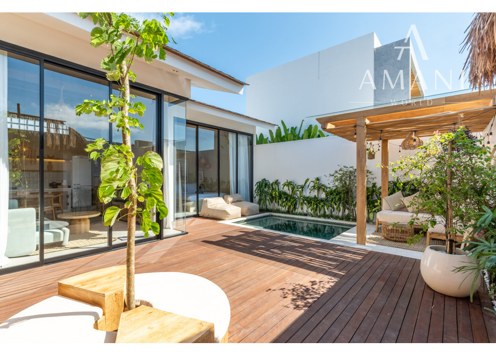 Hotová dizajnová vila s jednou spálňou a privátnym bazénom