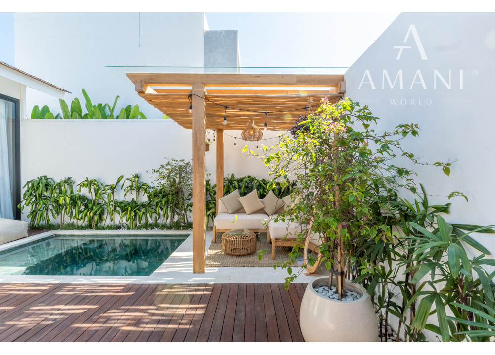 Hotová dizajnová vila s jednou spálňou a privátnym bazénom