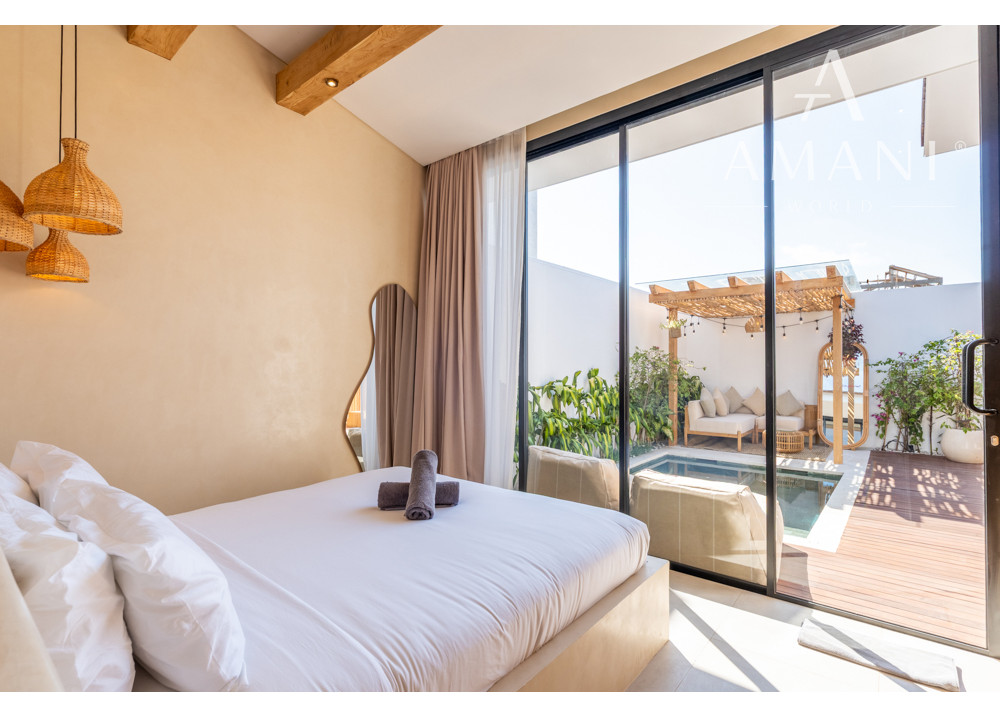 Hotová dizajnová vila s jednou spálňou a privátnym bazénom