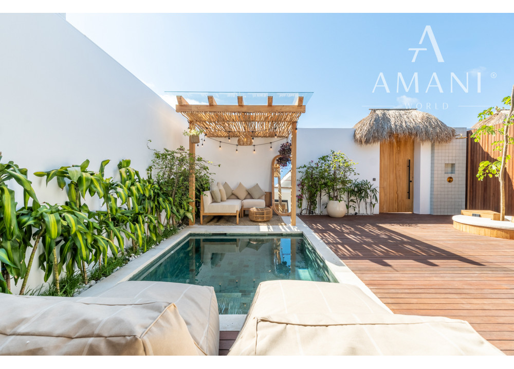 Hotová dizajnová vila s jednou spálňou a privátnym bazénom