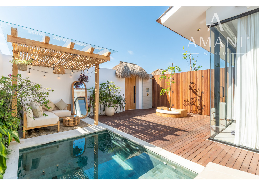 Hotová dizajnová vila s jednou spálňou a privátnym bazénom