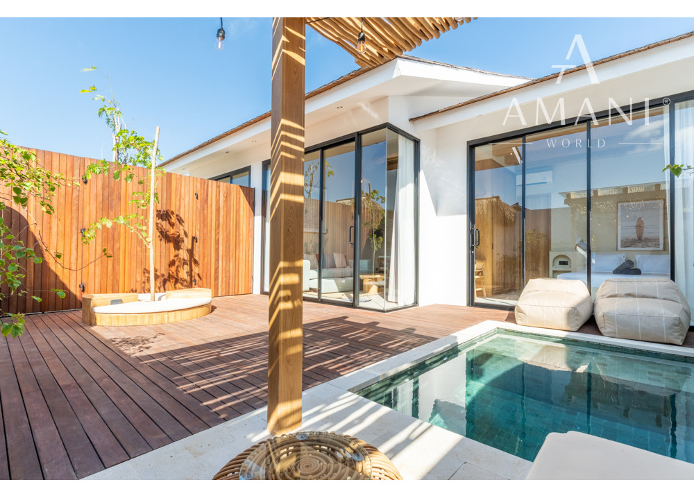 Hotová dizajnová vila s jednou spálňou a privátnym bazénom