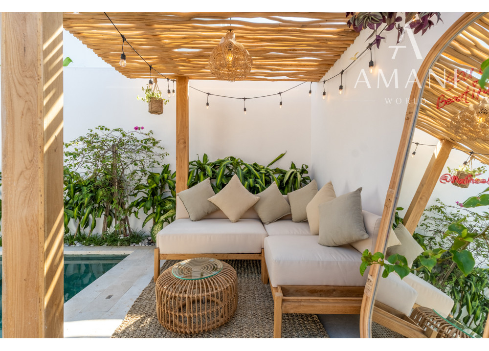 Hotová dizajnová vila s jednou spálňou a privátnym bazénom