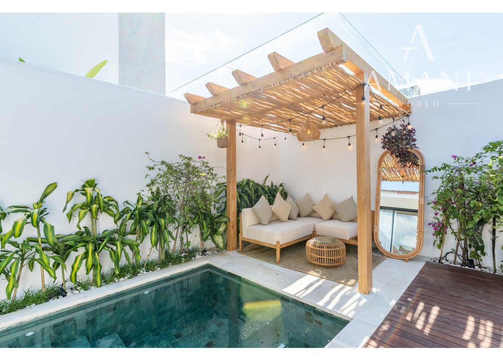 Hotová dizajnová vila s jednou spálňou a privátnym bazénom