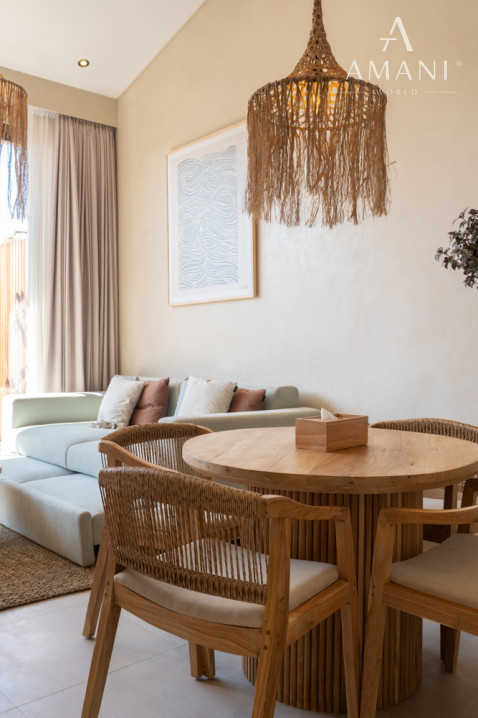 Hotová dizajnová vila s jednou spálňou a privátnym bazénom