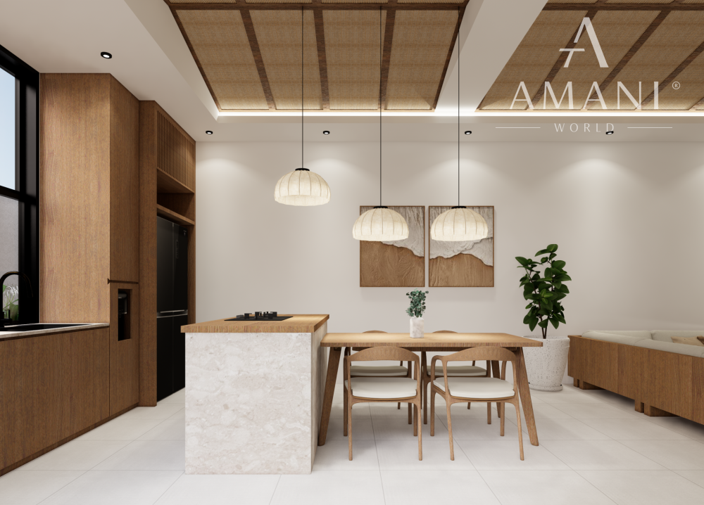 Moderná 1-izbová vila v štýle tropického minimalizmu