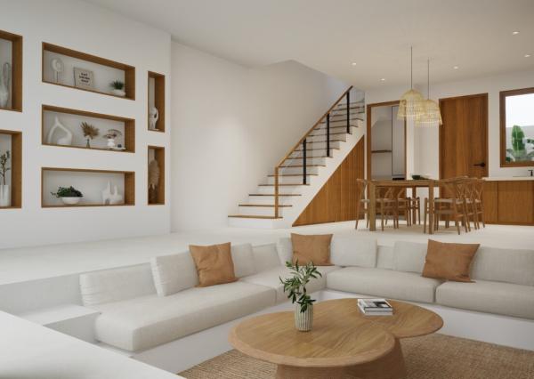 Tropická 2-izbová vila blízko pláže Balangan