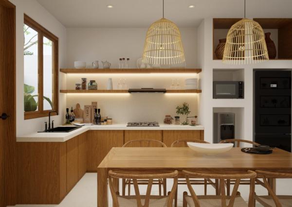 Tropická 2-izbová vila blízko pláže Balangan