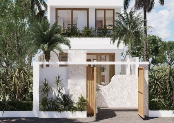 Tropická 2-izbová vila blízko pláže Balangan