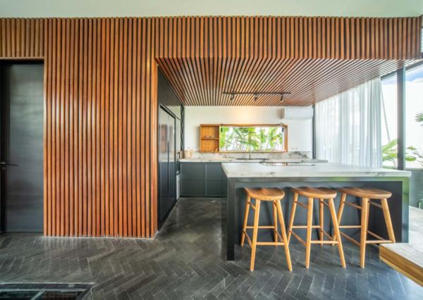 Tropicko-japonská 3-spálňová vila v Tumbak Bayuh