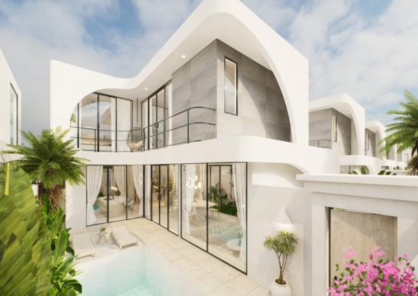 2‑spálňové vily v srdci Uluwatu