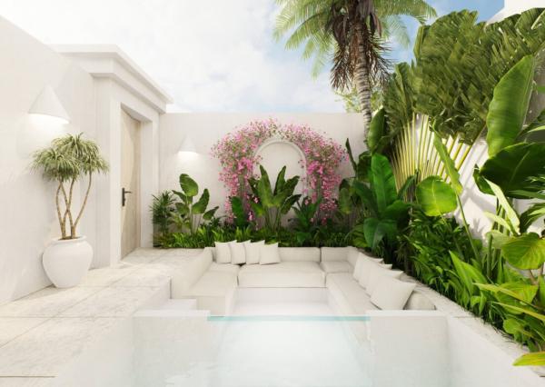 2‑spálňové vily v srdci Uluwatu