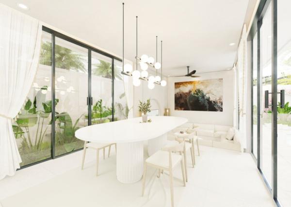 2‑spálňové vily v srdci Uluwatu