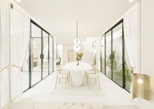 2‑spálňové vily v srdci Uluwatu