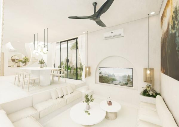 2‑spálňové vily v srdci Uluwatu