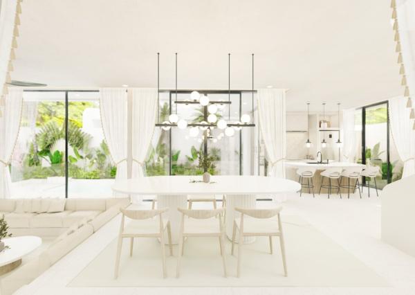 2‑spálňové vily v srdci Uluwatu